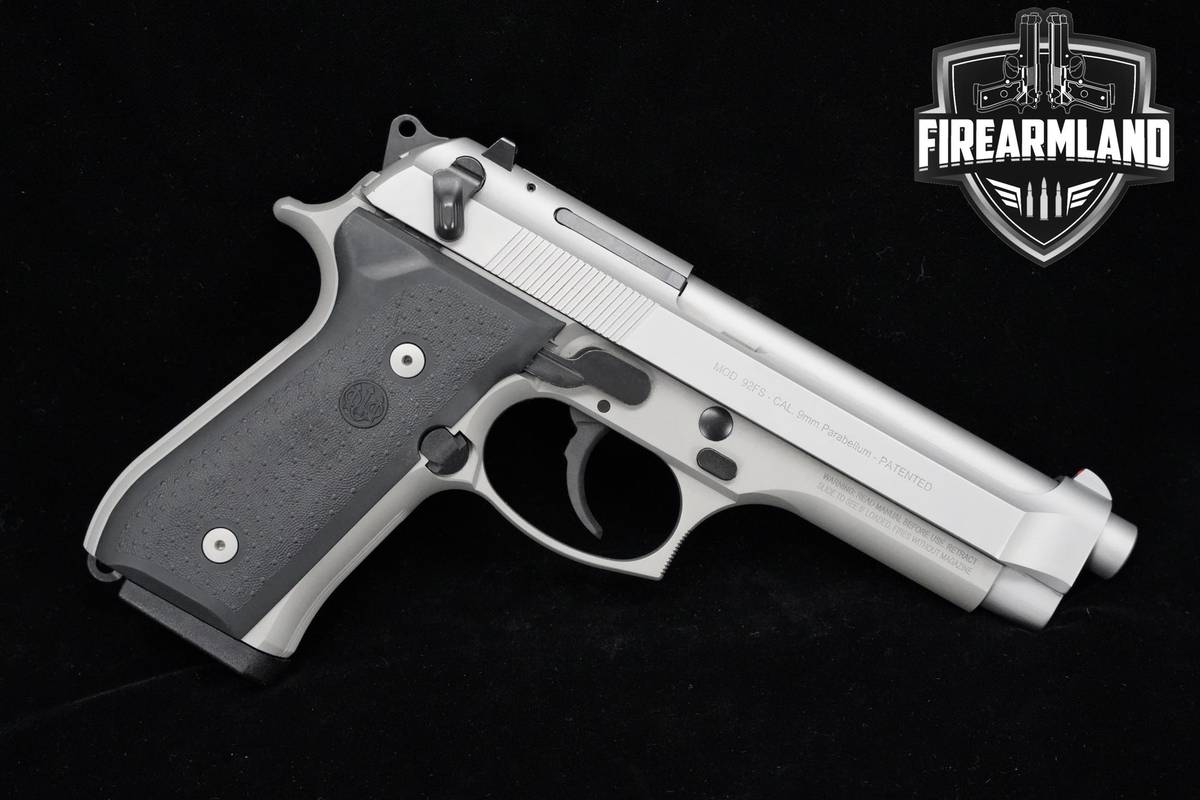 Beretta 92FS INOX 9mm 4.75" Stainless Beretta-92FS 92-FS +2 MAGS & ORIG BOX
