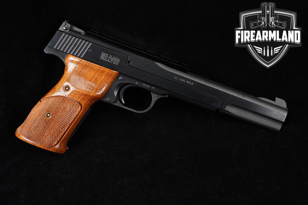 1994-1996 Smith & Wesson S&W Model 41 22LR 7" Blued Competition +2 MAGS