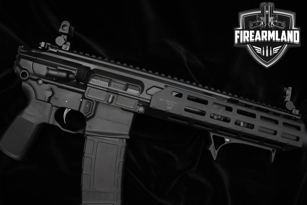 Sig Sauer MCX Tacops 300 Blackout Sig MCX Sauer 7" AR Pistol Tactical