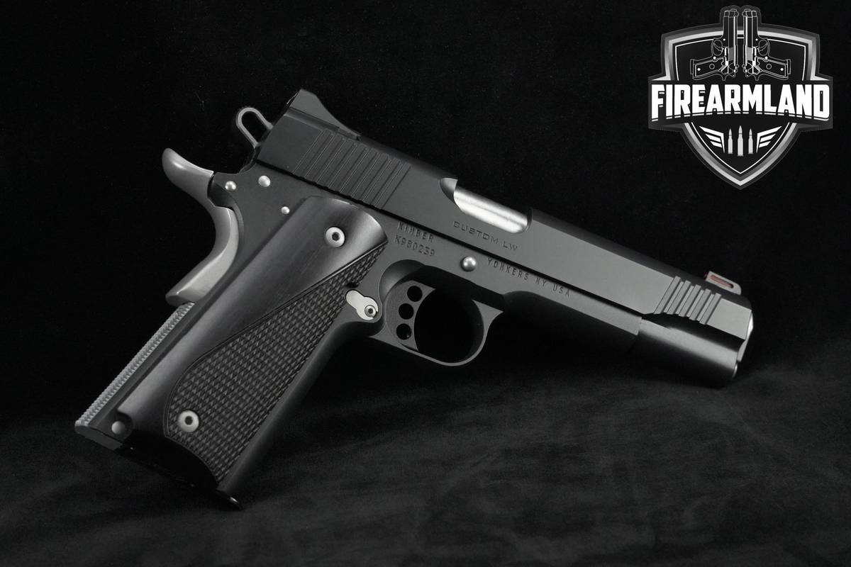 Kimber Custom LW 45 ACP 5" Kimpro II Black Kimber-Custom LW 1911 +ORIG CASE