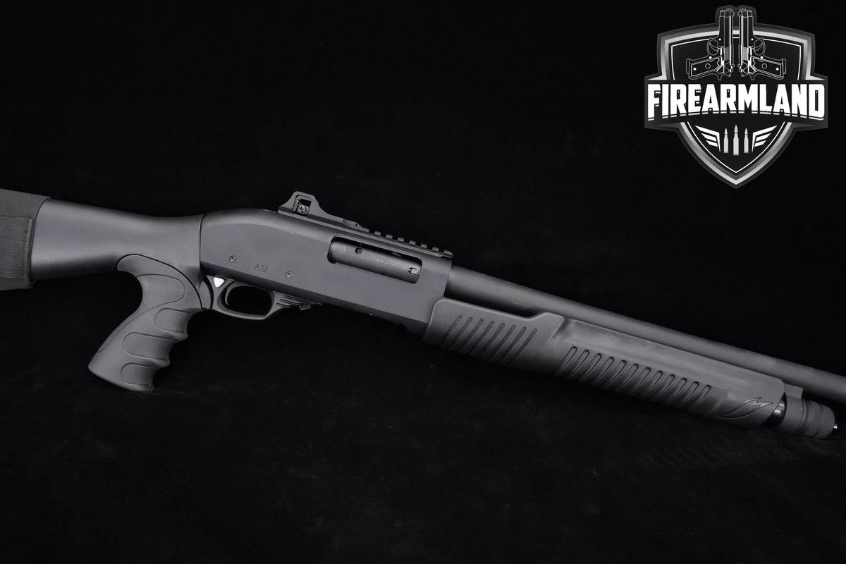 ASI Pasimax Tactical Pump-Action 12-Gauge 18.5" ASI-Pasimax-Tactical