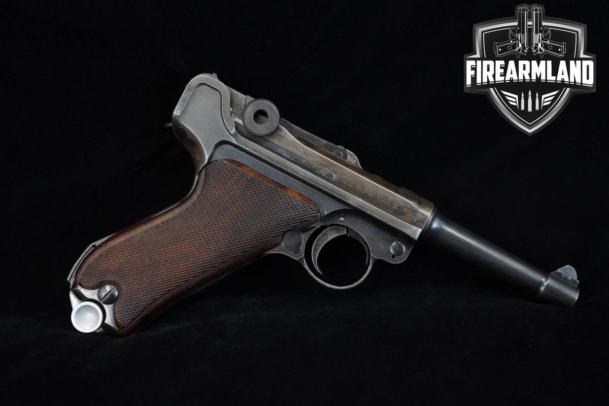 PRE-WAR 1938 Erfurt P.08 Luger 9mm 4" Erfurt Germany Luger P.08 P08 P-08