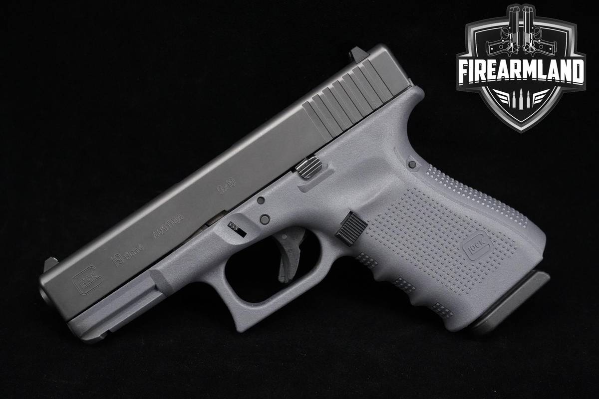 Glock 19 Gen4 9mm Black/Gray Glock G19 Gen-4 G-19 Gen4 +3 MAGS