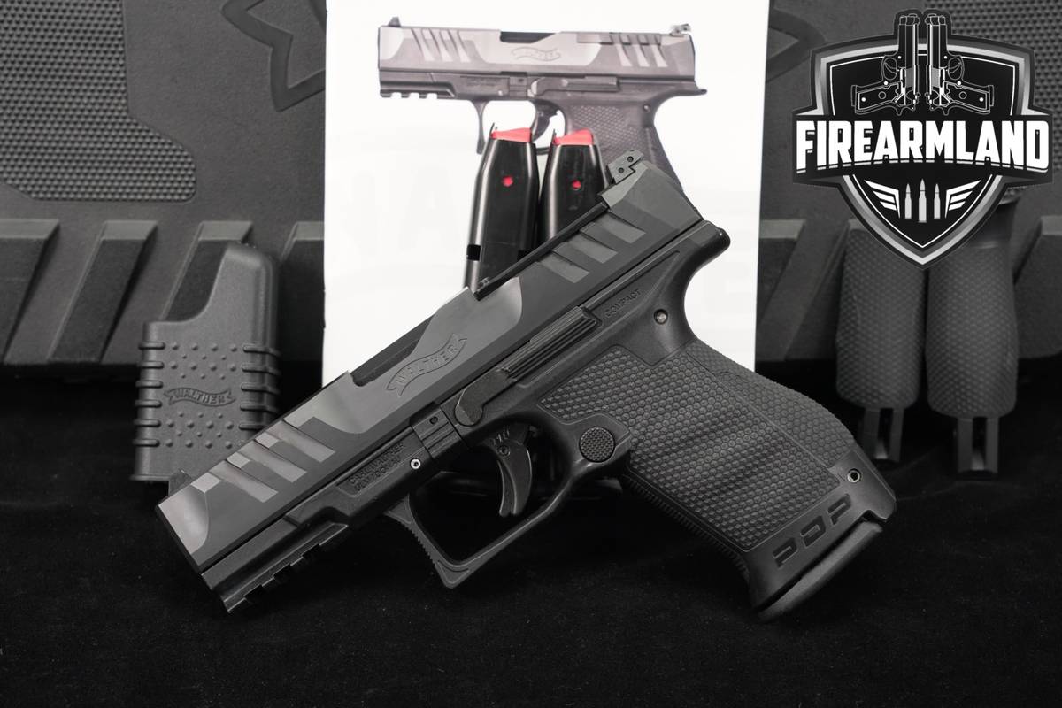 Walther PDP Compact 4.0 9mm Optics-Ready +3 MAGS & ORIG BOX