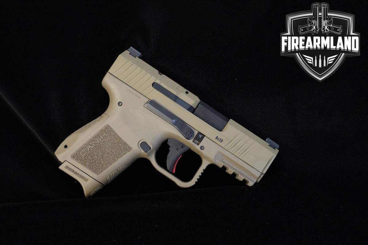 Canik METE MC9 9mm 3.1" FDE Canik +2 MAGS, ORIG CASE & HOLSTER