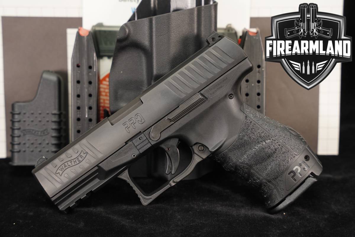 Walther PPQ M1 Classic 9mm 4" +3 MAGS, ORIG CASE & HOLSTER