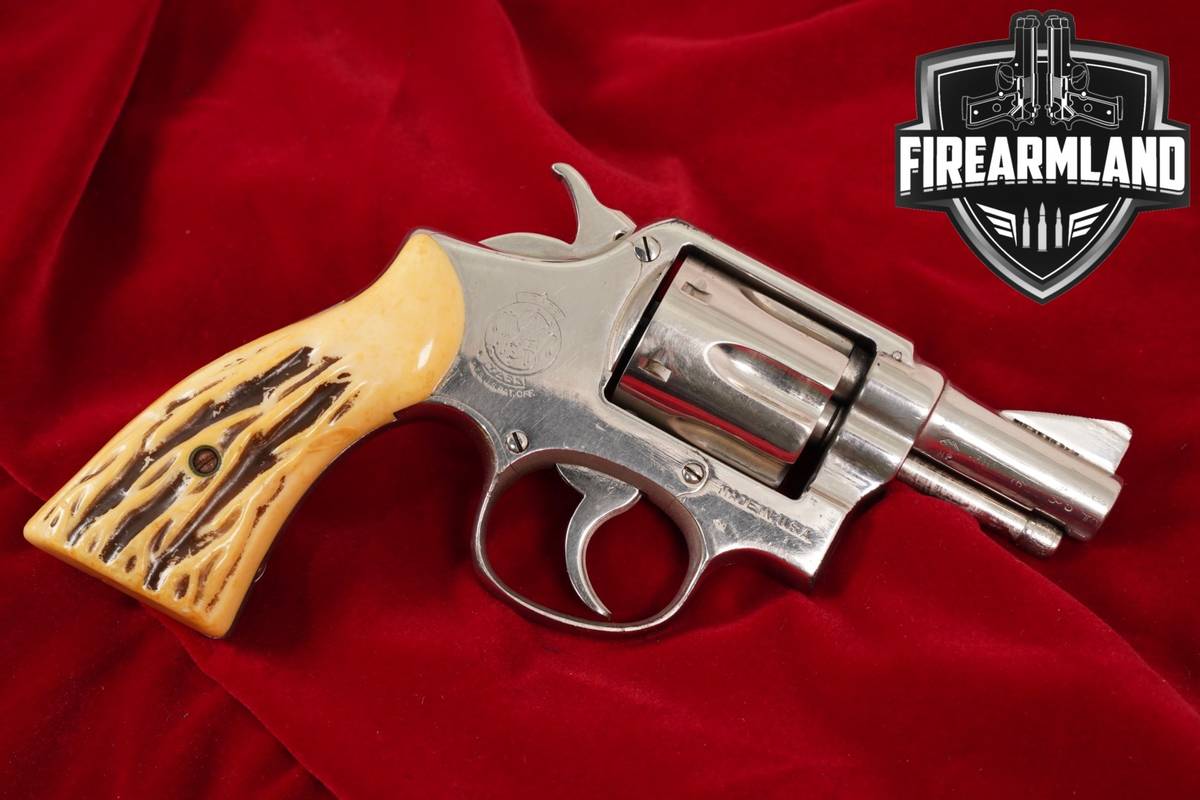 WWII 1944 Smith & Wesson Victory Model S&W 38 Special 2.5 Nickel DA/SA