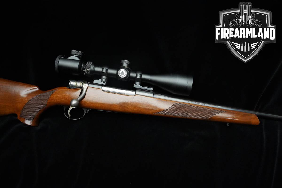 1947-63 FN Musketeer 300 Win Magnum 22" Blued Musketeer FN +Barska Scope