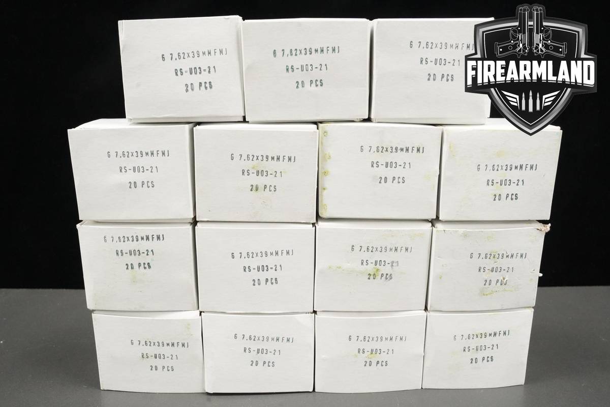 7.62x39 Ammo 762x39 Ammunition 300 ROUNDS