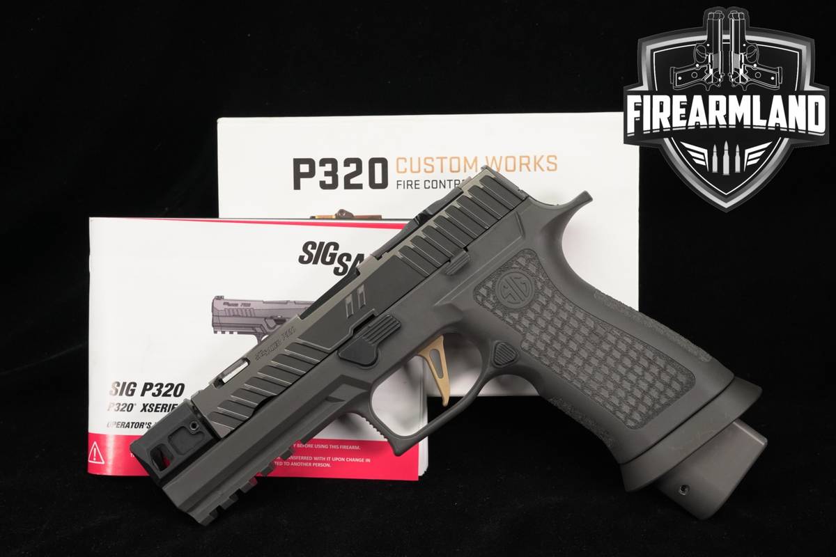 Sig Sauer P320 Custom Works FCU 9mm Optics-Ready P 320 PORTED COMP