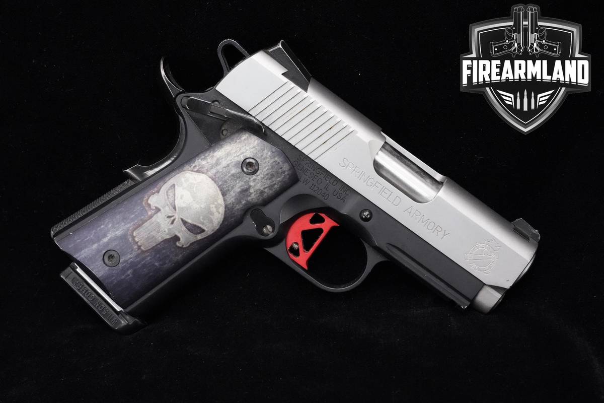 PUNISHER Springfield Armory 1911 Micro Compact 45 ACP 3.1" Springfield 1911