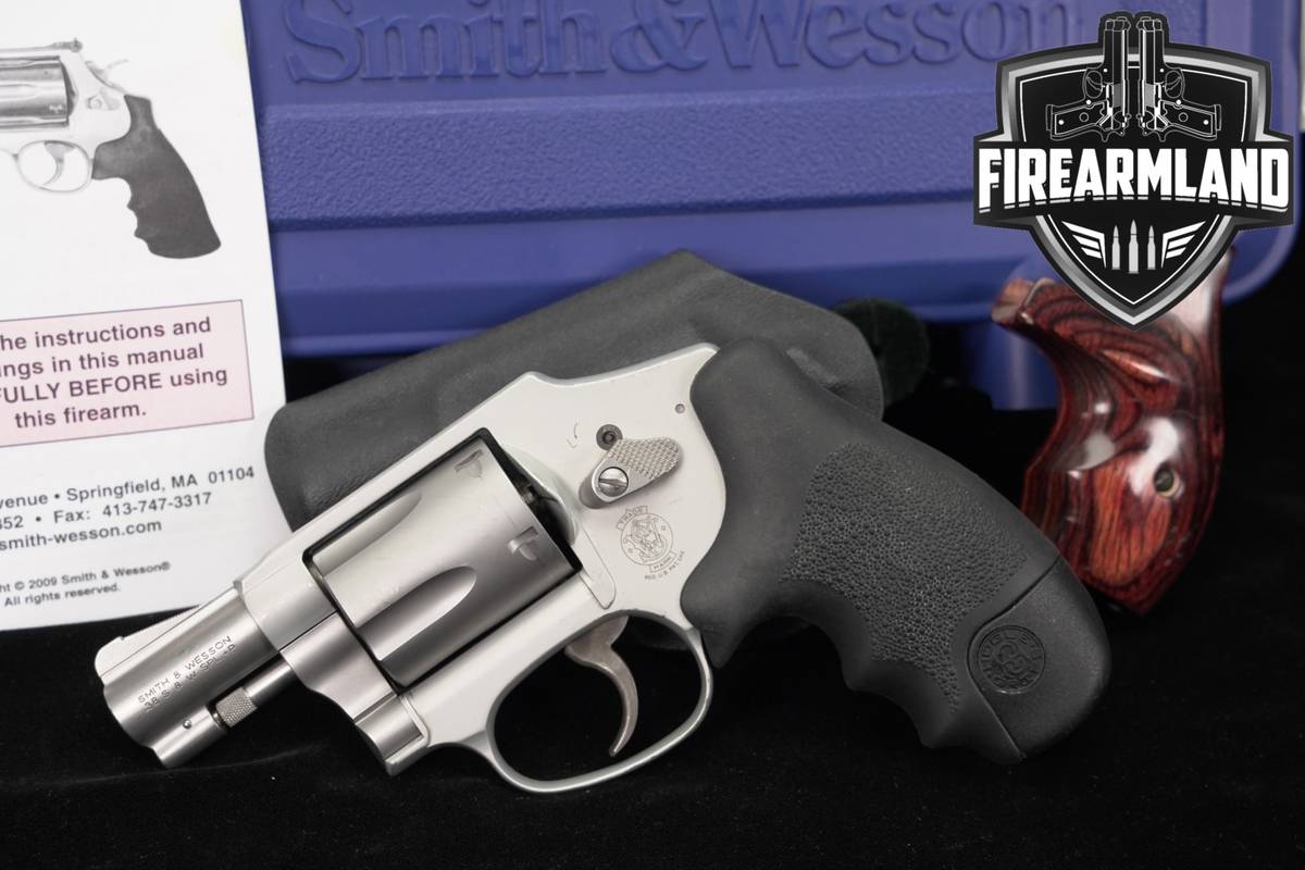 Smith & Wesson Model 642 LadySmith S&W Airweight 38-Spl +ORIG CASE, HOLSTER