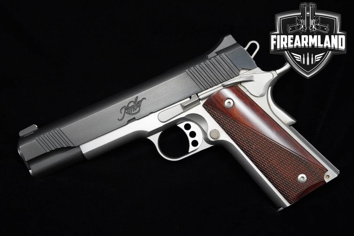Kimber Custom II Two-Tone 45 ACP 1911 5" Black/Stainless Kimber 1911 MATCH