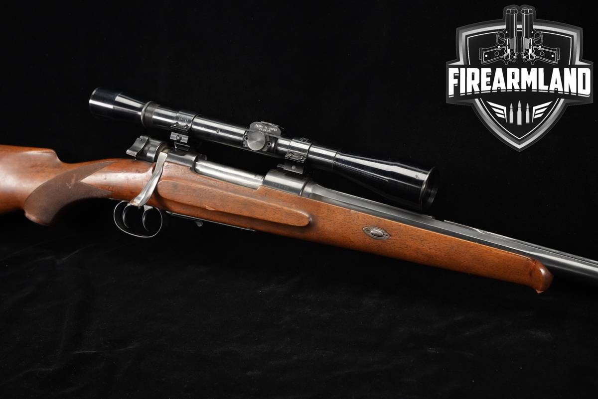 1937-1939 Mauser Model 98 Type B Deluxe 30-06 24 Blued & Walnut +SCOPE