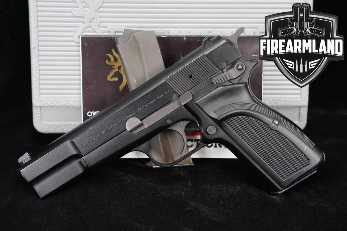 1993 FN Hi-Power Mk III 9mm HiPower High P 35 PRE-BAN +2 MAGS & ORIG CASE