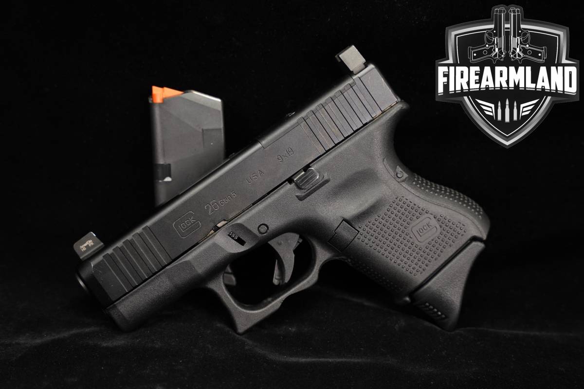 Glock 26 Gen5 G26 Gen 5 9mm 3.43" +2 MAGS