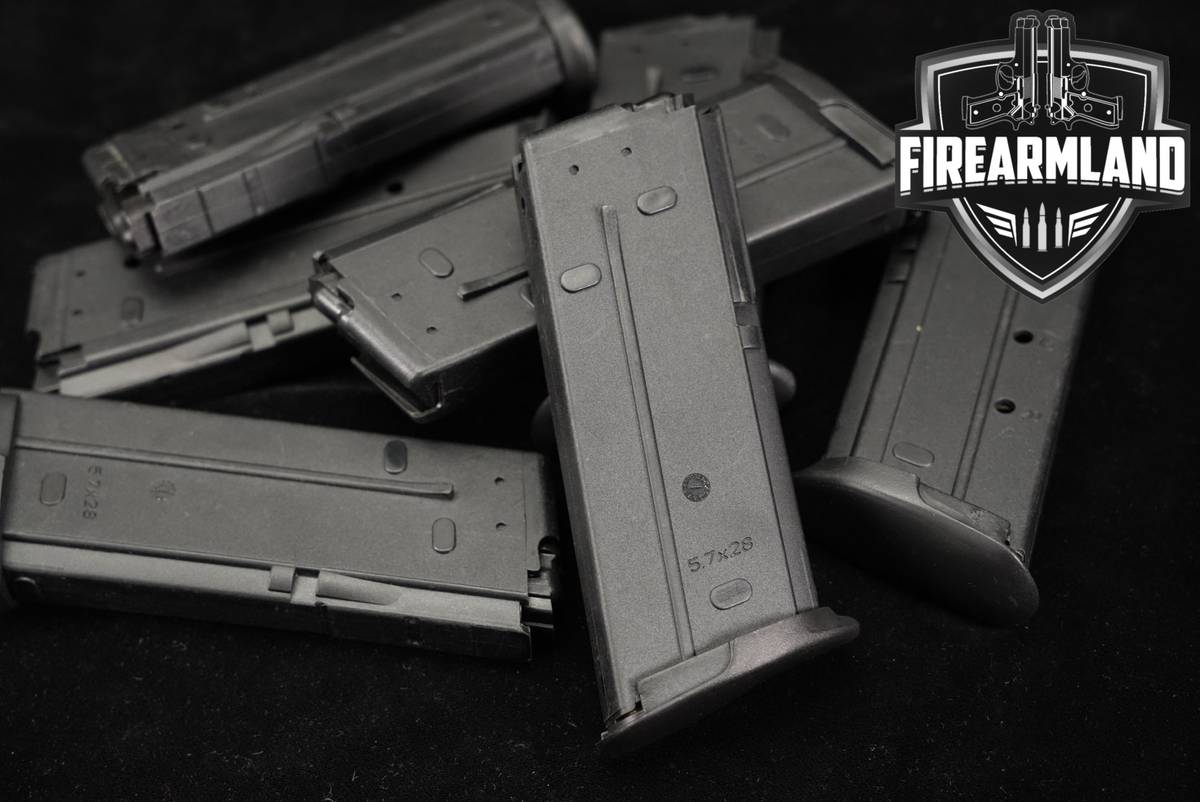 SEVEN (7) FN Five 20-Round Magazines 5.7X28mm 57 Mags