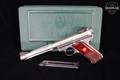 2010 Sturm Ruger MKIII Hunter .22 LR Stainless Steel in Very Good Condition Image 2