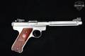 2010 Sturm Ruger MKIII Hunter .22 LR Stainless Steel in Very Good Condition Image 3