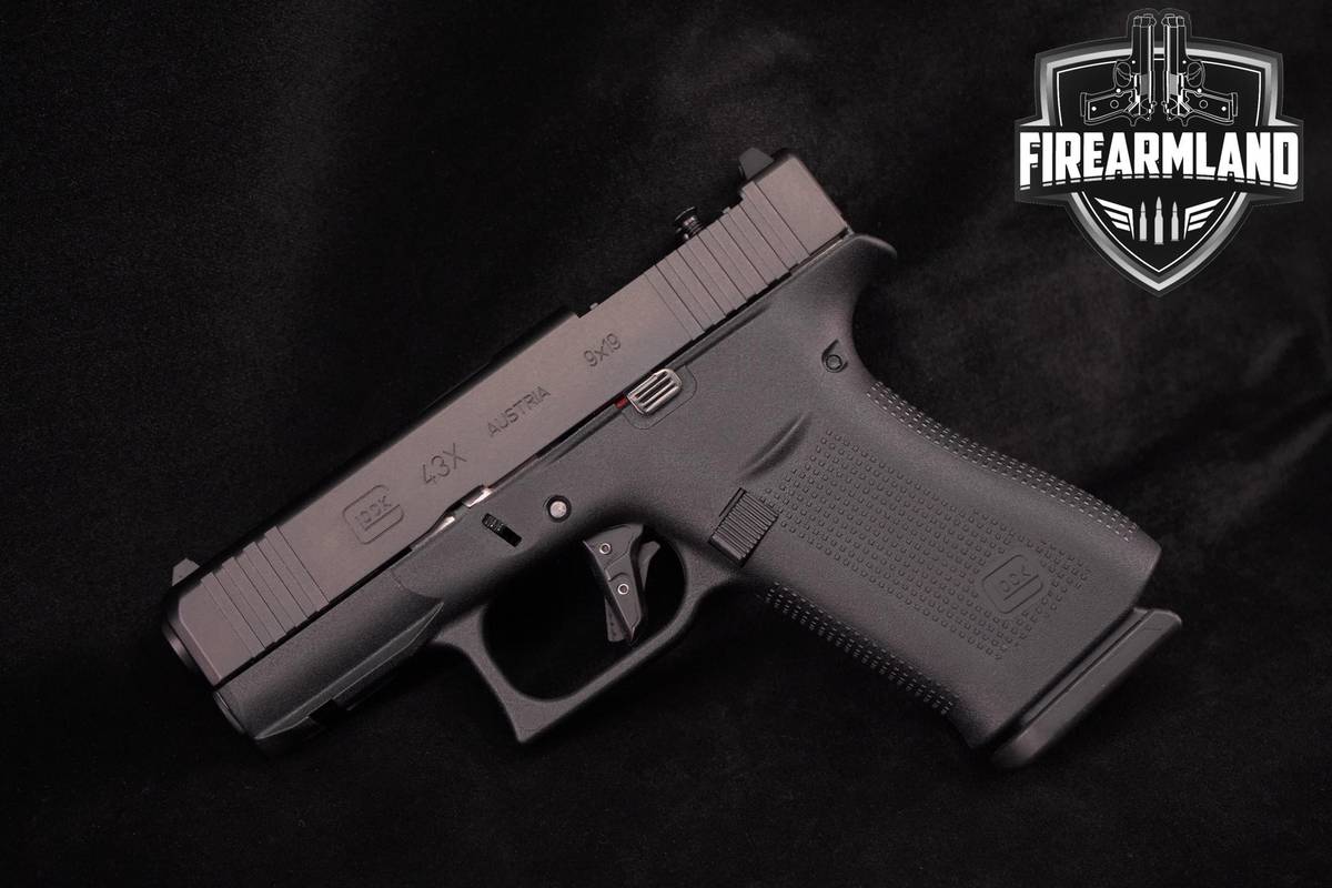 Glock 43X MOS Slimline 9mm 3.41 G43 X +3 MAGS & ORIG CASE