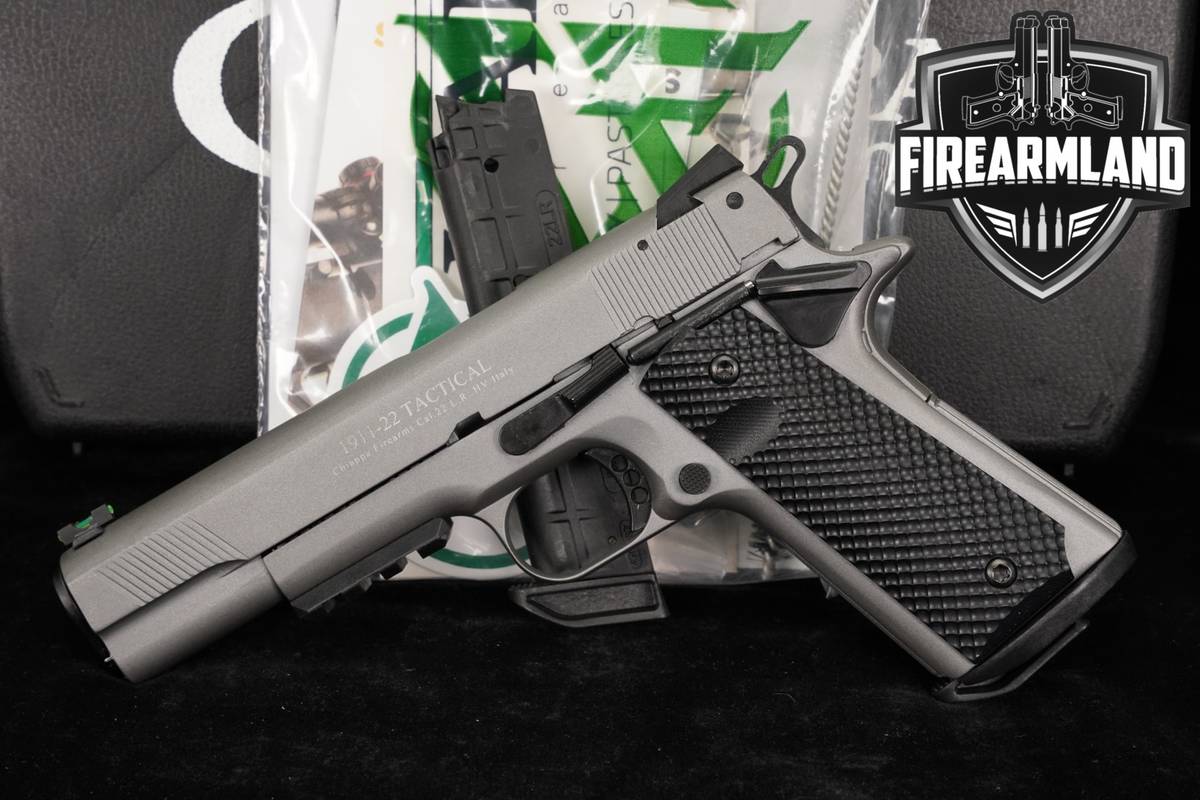 Chiappa Firearms 1911-22 Tactical 22LR 191122 Mystikote +2 MAGS & ORIG CASE