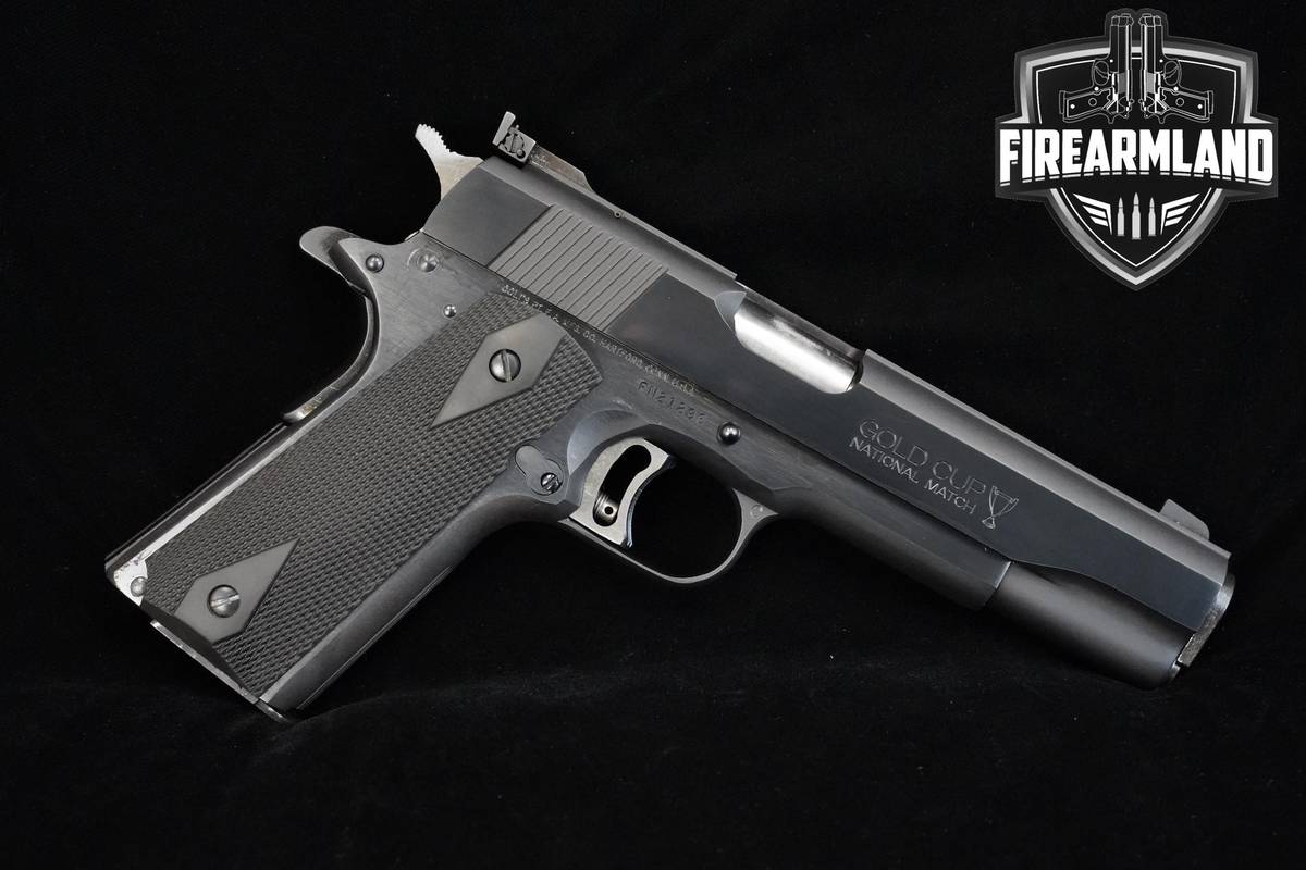 1987 Colt MK IV/Series 80 Gold Cup National Match 45 ACP 5" Colt MATCH MKIV