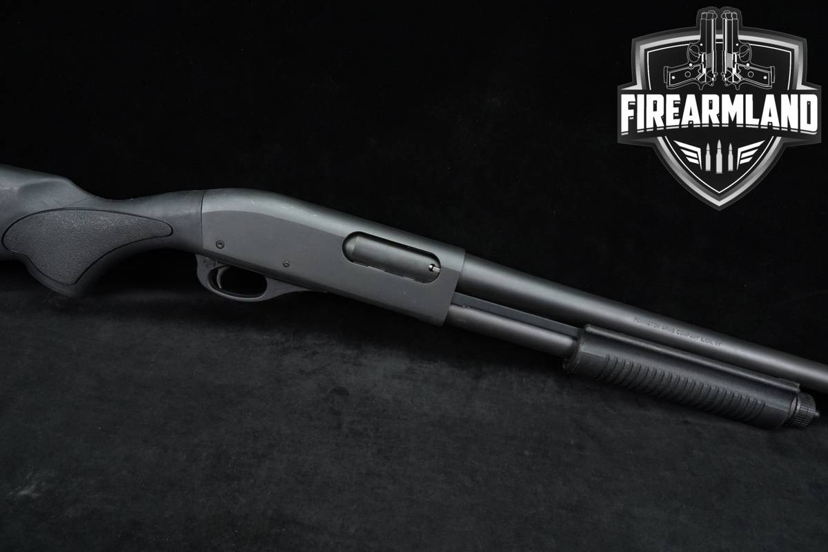 Remington Model 870 12-Gauge 18.5" Matte Black Home Defense Synthetic Stock
