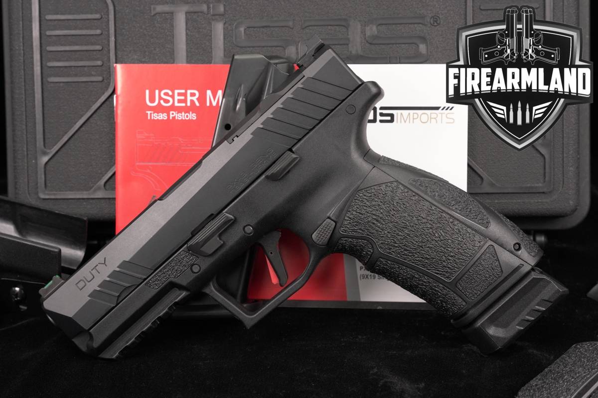 Tisas PX-9 Gen3 Duty 9mm Optics-Ready PX9 Gen 3 +2 MAGS, ORIG CASE, HOLSTER