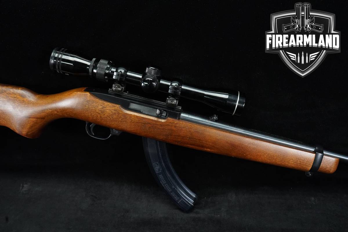1998 Ruger 10/22 Carbine 22LR 18.5" Blued & Wood 1022 10-22 +OPTIC