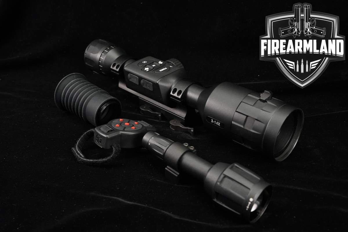 ATN Corp X-Sight 4K 3-14X Digital Day Night Vision Multi-Reticle IR Scope