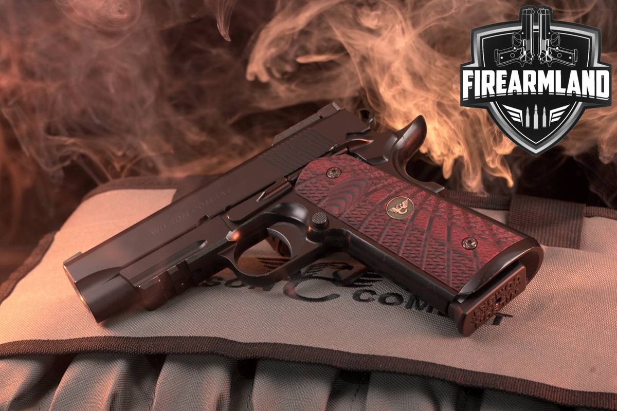 DESIRED Wilson Combat Professional Light Rail 9mm WC 1911 4" +ORIG CASE