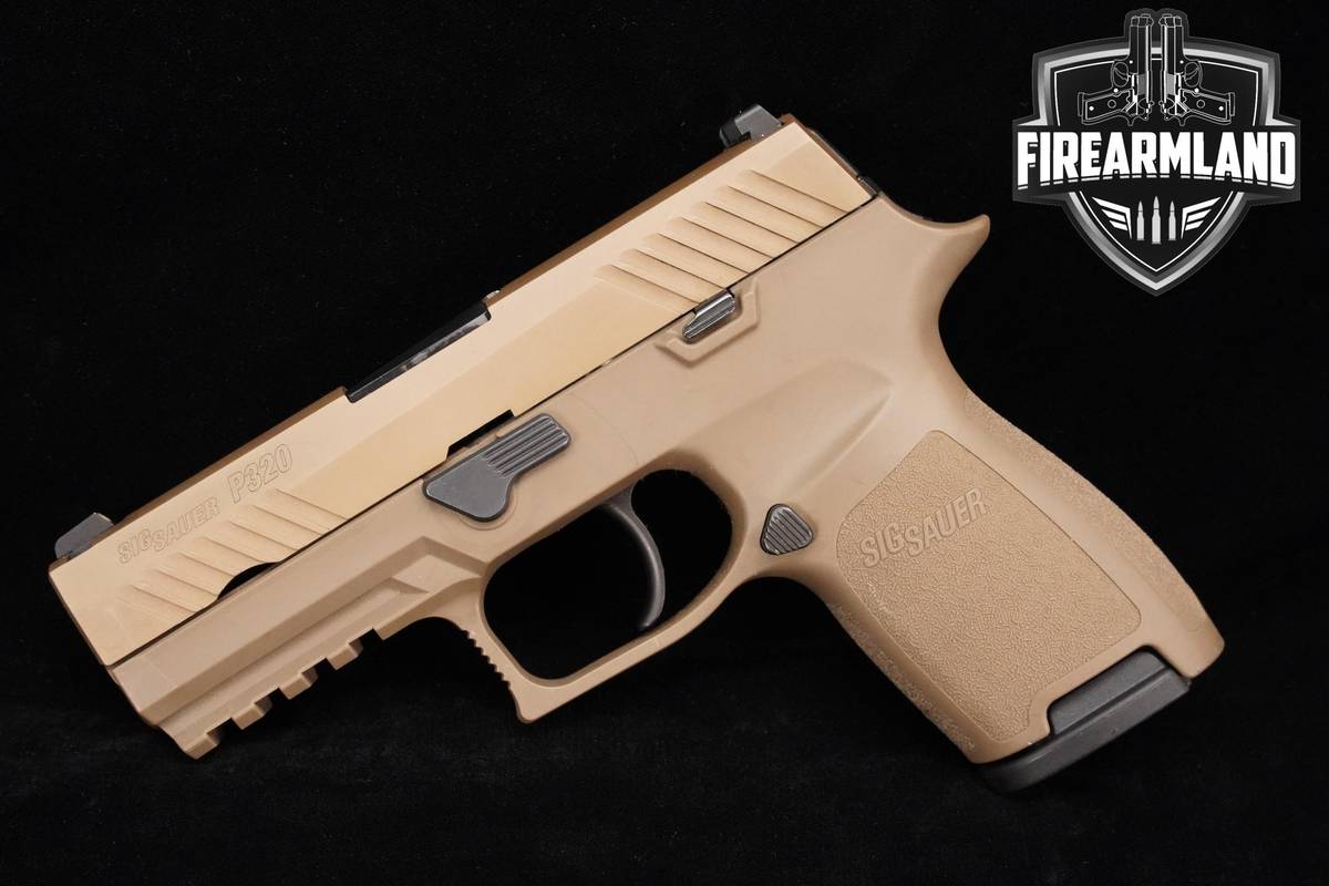 Sig Sauer P320 Compact 9mm 3.9" FDE P 320 +ORIG CASE