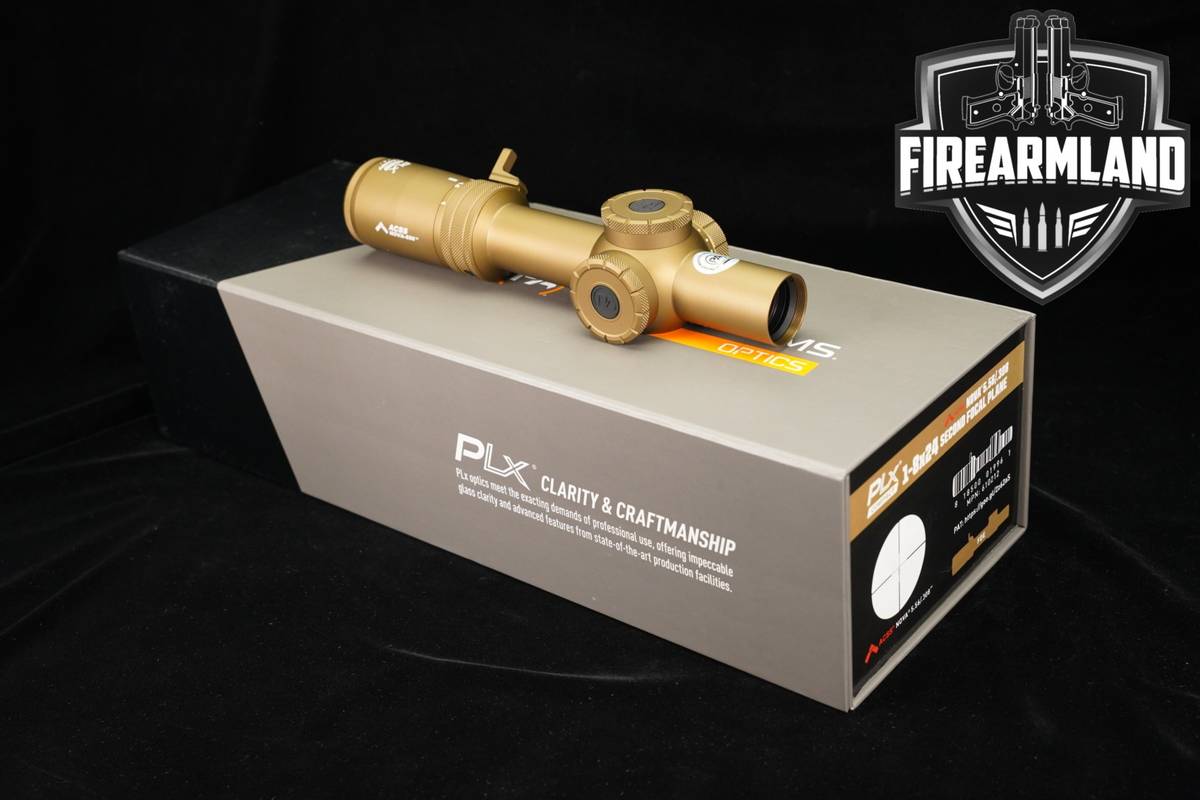 Primary Arms PLX Compact 1-8x24 ACSS Nova 5.56/.308 Reticle SFP LPVO Scope