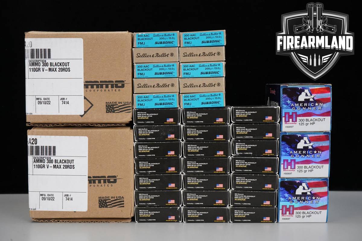 1770 RDS! 300 Blackout Ammo 300-BLK-AAC