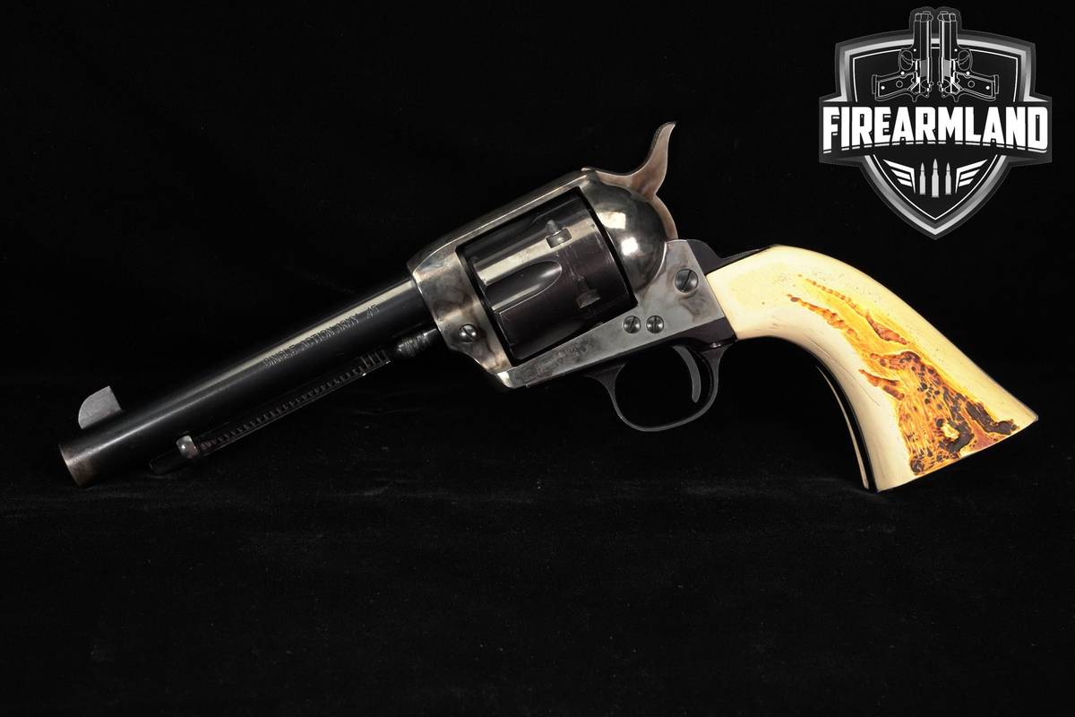 2002 Uberti Cattleman Frontier Marshal 5.5" SAA M1873 +ORIG BOX