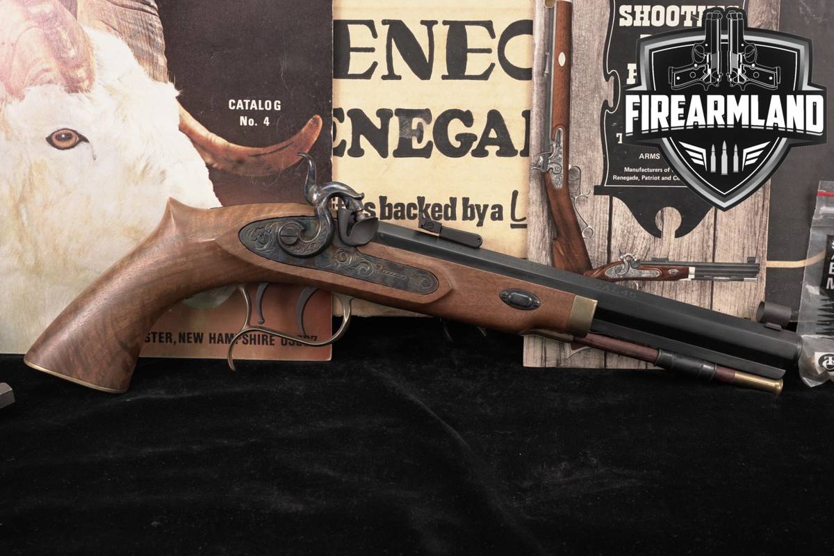 Thompson Center T/C Patriot 45 9 Blued & Walnut TC +ORIG BOX