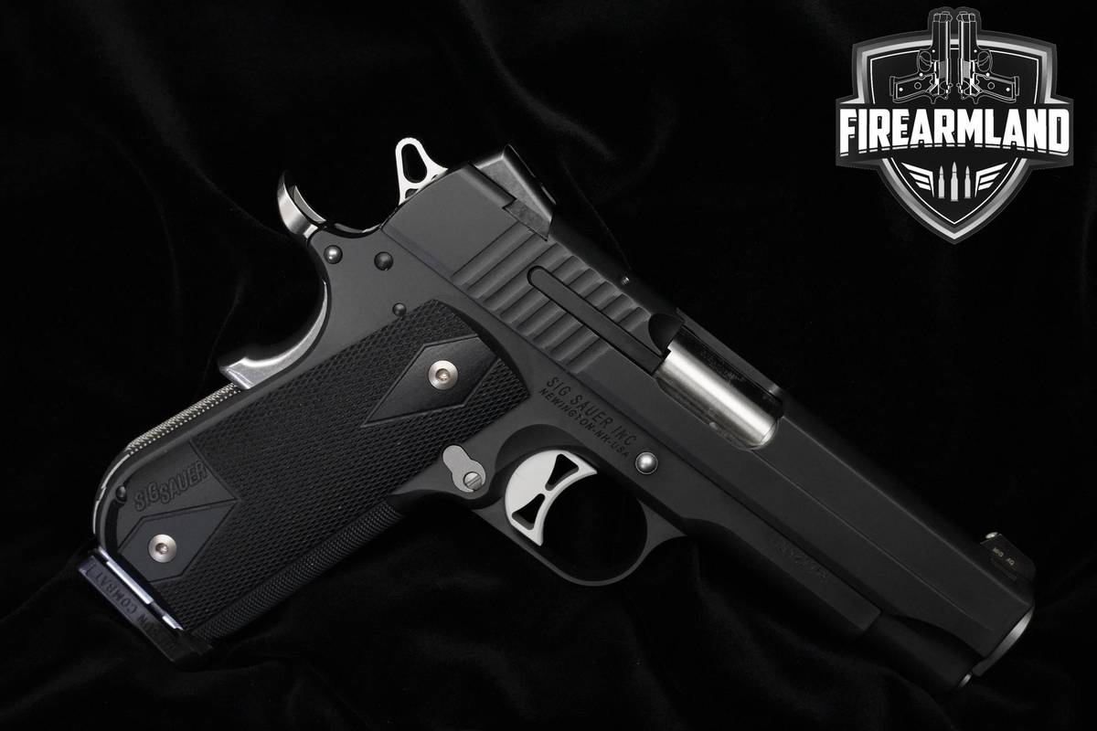 RARE Sig Sauer 1911 Fastback Nightmare Carry 357 SIG 4.2" Sig-Sauer