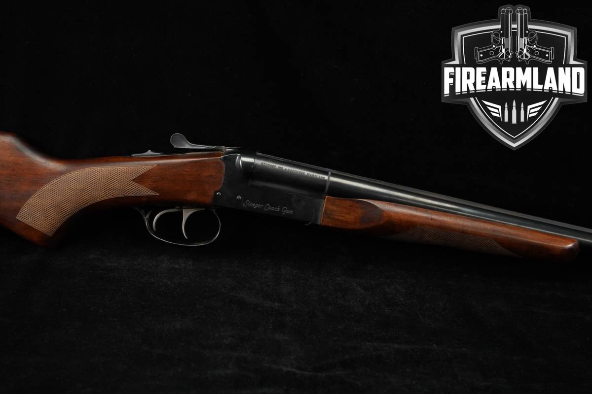 E R Amantino Coach Gun Boito 410 Bore E 20" Blued & Walnut 3" SxS