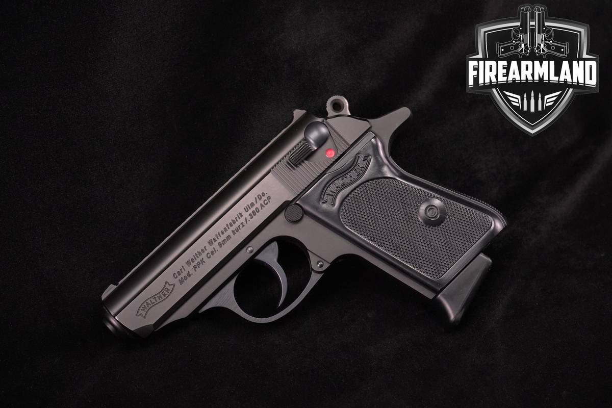 007 Walther PPK Black 380-ACP 3.3" +2 MAGS & ORIG-BOX