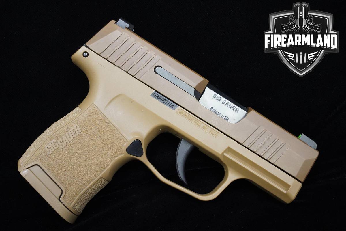Sig Sauer P365 NRA Special Edition 9mm Coyote Tan Sig-Sauer P365 +ORIG CASE