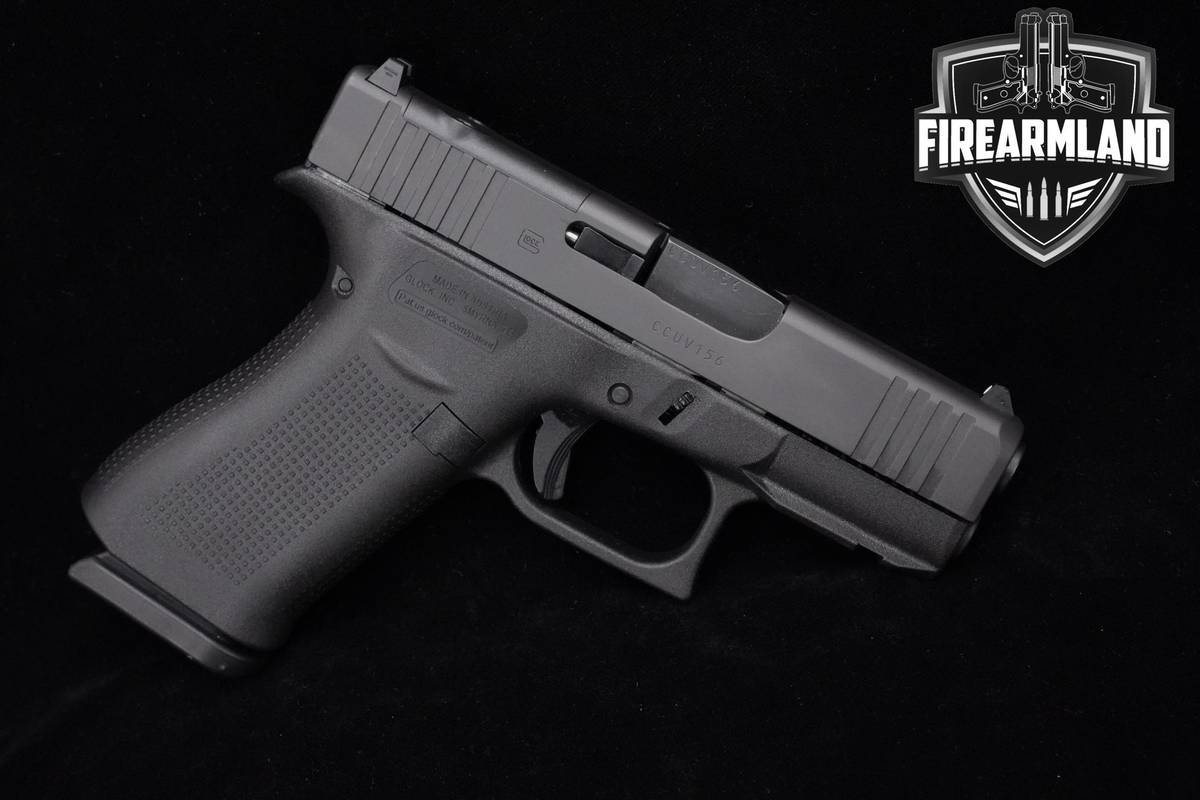 Glock 43X MOS Slimline 9mm Glock G43X G43-X +2 MAGS & ORIG CASE