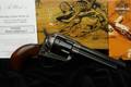 A. Uberti 1873 Cattleman Bird's Head .45 Colt Color Case Hardened in Excellent Condition Image 2