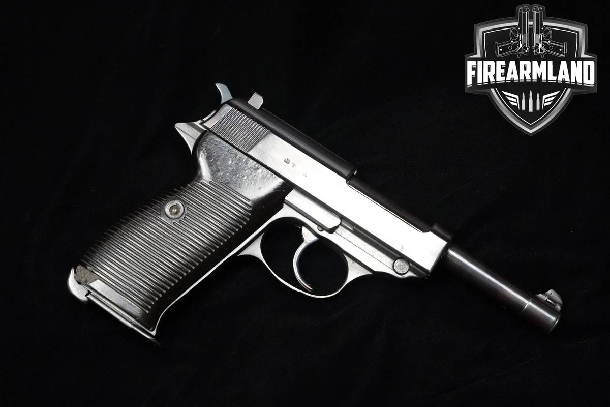 WWII 1944 Spreewerk P38 9mm 4.9" Blued Spreewerk P-38 P.38 DA/SA WW2