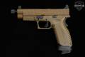 Springfield Armory XD-M Elite 4.5" OSP Threaded; Tactical OSP 9mm Luger Desert FDE in Excellent Condition Image 3