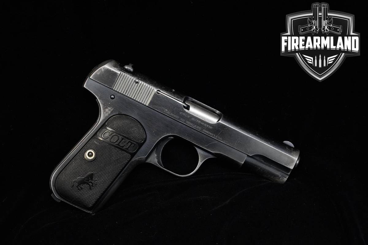 1919 Colt Model 1903 Pocket Hammerless Type III 32 Auto (765 Browning) Colt