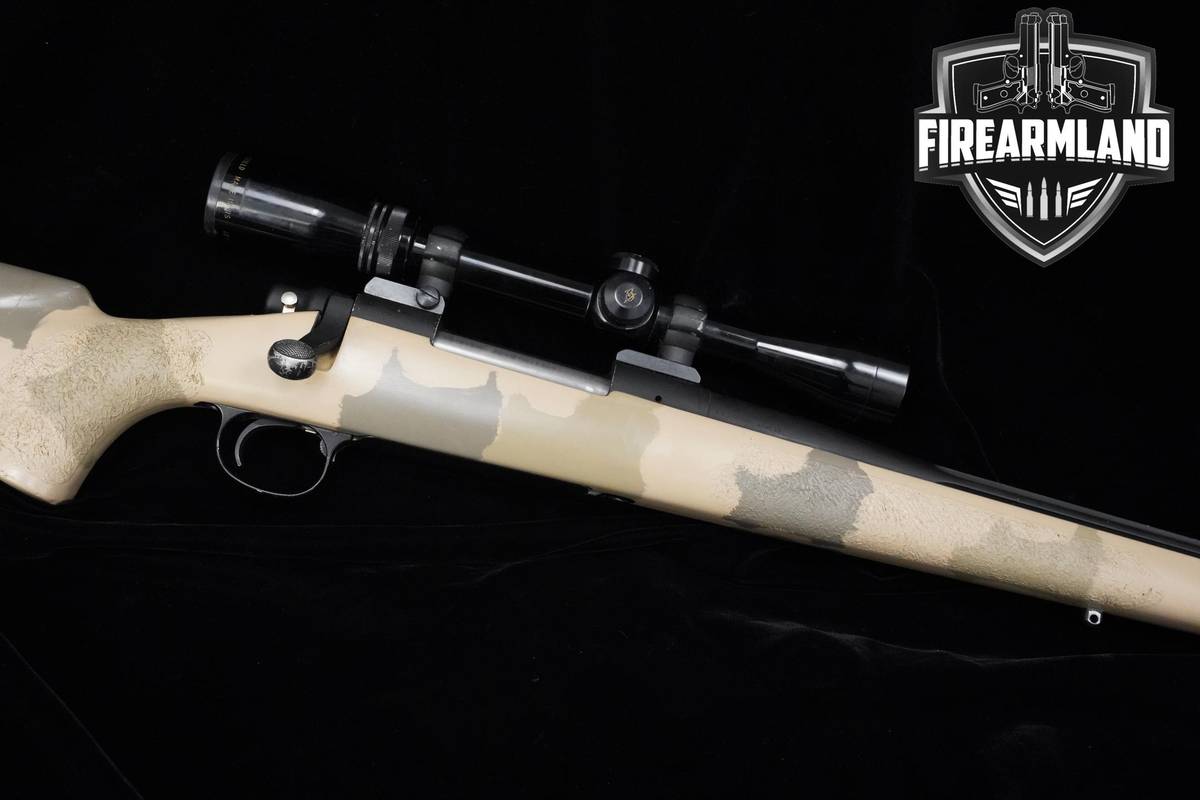 CUSTOM Remington Model 700 BDL 338 Win Magnum 24" Remington 700 +OPTIC