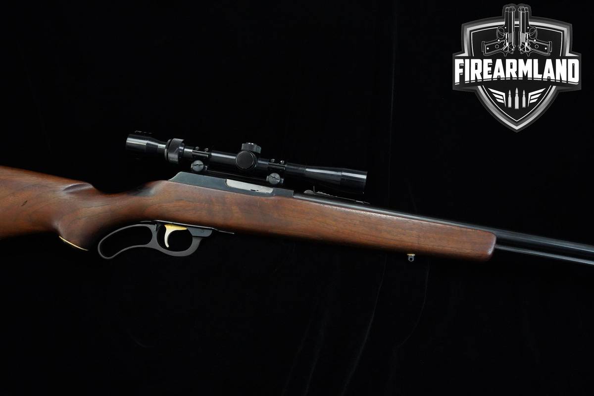 VINTAGE Marlin Model 57M 22 Magnum 24" Blued Marlin 57M 57-M +OPTIC