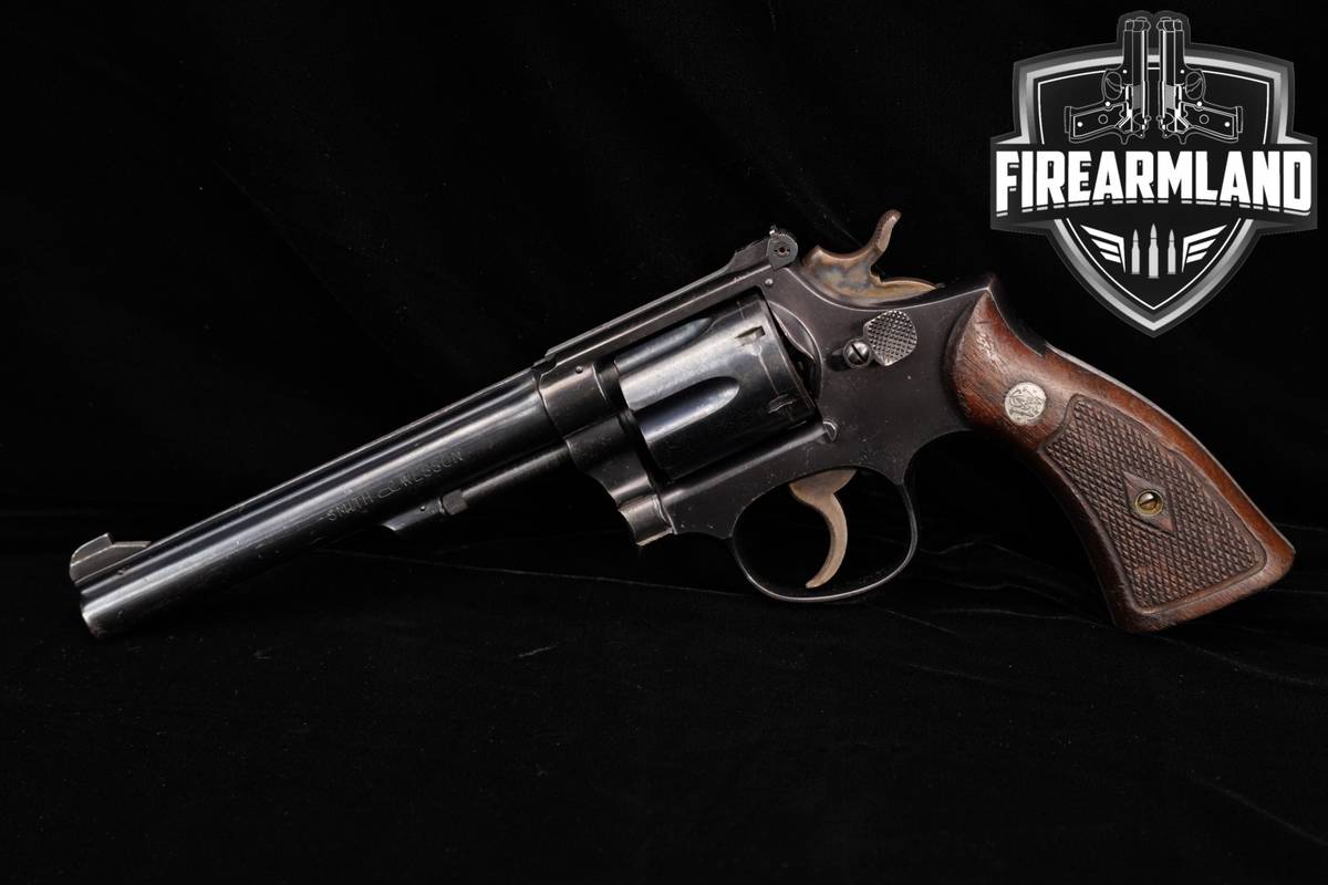 1948 Smith & Wesson K-22 Masterpiece Pre-Model 17 22LR S&W K22 Blued DA/SA