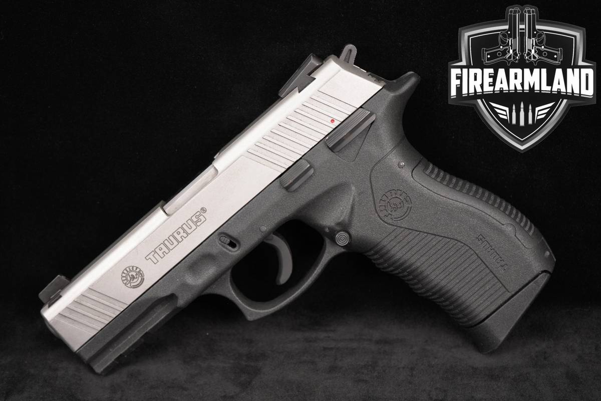 Taurus PT 845 45 ACP 4.2" Two-Tone Stainless DA/SA PT845