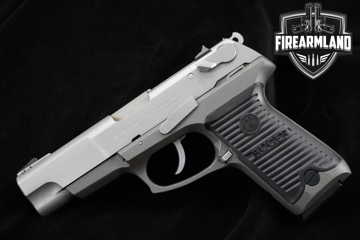 DISCONTINUED 2004 Ruger P89DC 9mm Stainless Ruger P-89-DC P89-DC +2 MAGS
